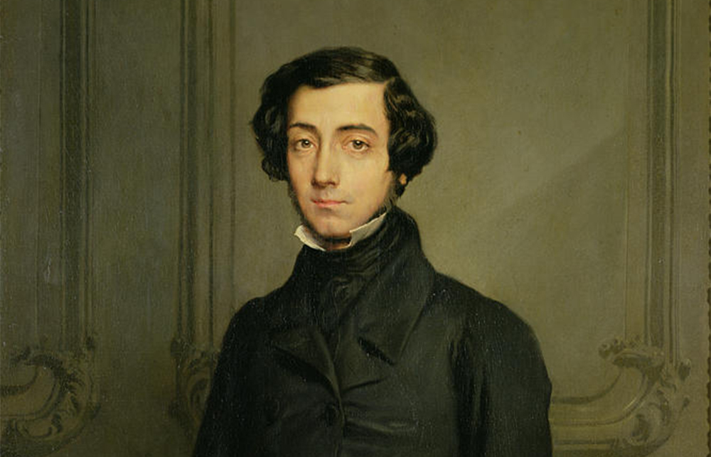 Portrait of Alexis de Tocqueville by Théodore Chassériau, 1850, at the Palace of Versailles (Wikimedia Commons)